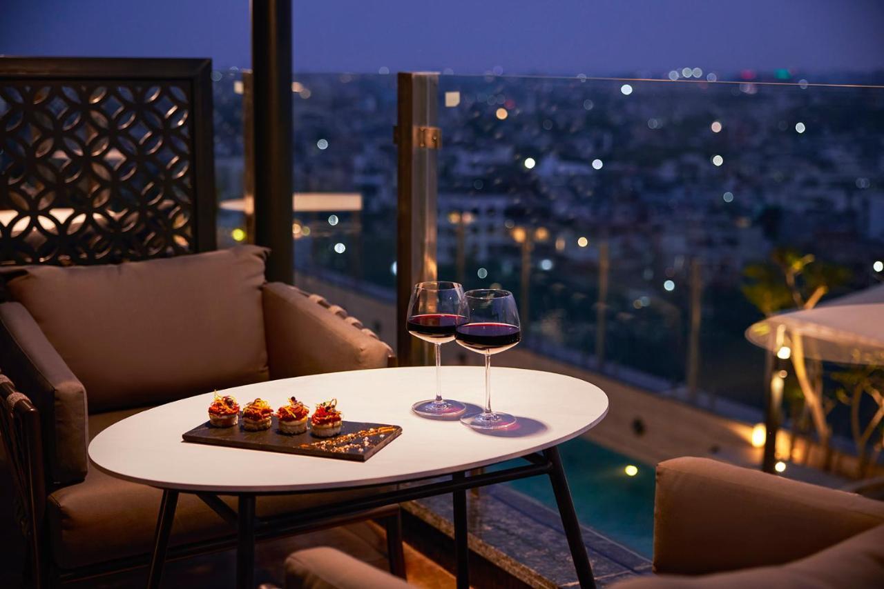 Hyatt Place Jaipur Malviya Nagar Bagian luar foto The View